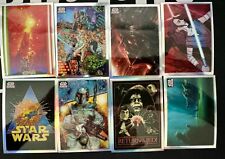 2023 Topps Chrome Star Wars Galaxy COMPLETE YOUR SET Insert Refractor (YOU PICK) picture