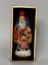 Vintage 1896 style Santa Clause Porcelain 5 inch figurine Ornament picture