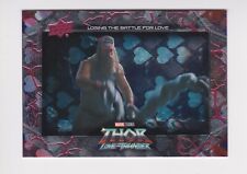 2023 Upper Deck Thor Love and Thunder Pink Silver Parallel Thor #2 picture