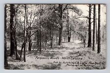 Ferguson's Woods NC-North Carolina, Scanic Landscape, Vintage c1910 Postcard picture