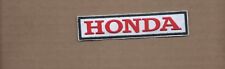NEW 1 X 4 1/8 INCH HONDA IRON ON PATCH  picture