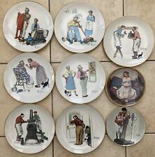 NORMAN ROCKWELL COLLECTOR PLATES Fine China Limited Edition picture