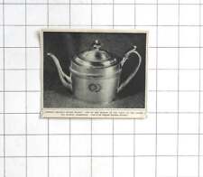 1946 Admiral Nelson's Silver Teapot picture
