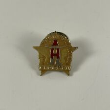 Vintage Houston Livestock Show & Rodeo Pin Youth Education Chairman Gold Filled picture