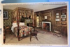 Postcard Lexington Massachusetts Hancock and Adams Room © 1921 picture