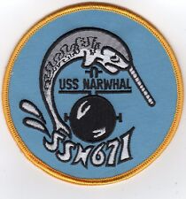  USS Narwhal SSN 671 - Crest - Patch - Cat No. C5351  picture