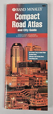 Vintage 1994 Compact Rand McNally Road Atlas For United States Canada Mexico picture