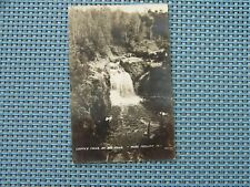 Mellen Wisconsin WI RPPC Real Photo Copper Falls on Bad River picture