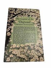 The Legend Of The Dogwood Virginia State Flower Old Vintage 1952 #154 Postcard. picture