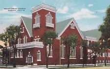 Postcard - Presbyterian Church - Warsaw Indiana - 1940s - Linen - Posted 1952 picture