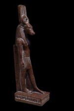 UNIQUE LARGE ANTIQUE EGYPTIAN Khnum Statue Ancient Egypt Handmade picture