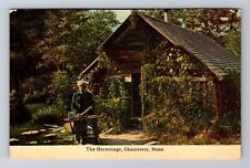 Gloucester, MA-Massachusetts, The Hermitage Old Man, Vintage Souvenir Postcard picture