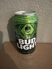 Bud Light Green Alien Beer Can 12oz. Anheuser-Busch, St. Louis, MO  picture