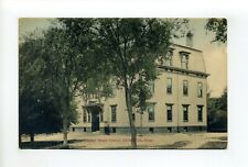 Abington MA Mass Dunbar Street School, antique postcard picture