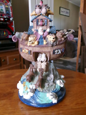 Beautiful Noah's Ark Music Box plays When the Saints Go Marching In picture