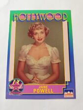 Jane Powell Hollywood Walk of Fame Card Vintage # 165 Starline 1991 NM  picture