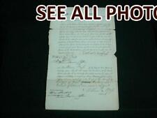 NobleSpirit{3970} Rare 1803 NYC Mayor's Court Naturalization Papers picture