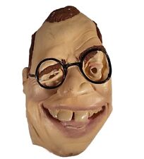 David Letterman Mask Rubber Full Face Mask Halloween Late Show Costume picture