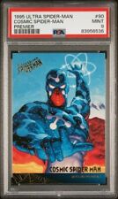 1995 Ultra Spider-Man Premier #90 Cosmic Spider-man PSA 9 MT Low Pop MCU picture