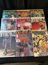 Invincible Comic Lot Of 9 Image Comics Issues 141-143, 136,137, 132, 121, 112,46 picture