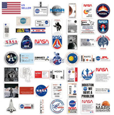24 NASA Mission Vinyl Stickers Shuttle Apollo Mars and MORE  Fun Space Swag picture