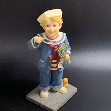 DEMDACO Expressions of Love Figurine You're a Sweetie Boy Duck Lollipop Sailor picture