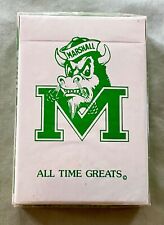 Rare “1984 Marshall University Playing Cards” ~ featuring “Coach Cam Henderson” picture