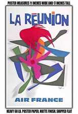 11x17 POSTER - 1973 Reunion Island French Airline picture