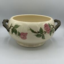 Vintage Fransican Desert Rose Footed Soup Tureen Only No Lid Replacement picture