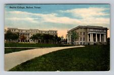 Belton TX-Texas, Baylor College, c1917 Vintage Postcard picture