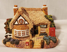 Vintage The Tea shop Cottage by Robert Kerr Figurine England Signed 4'' picture