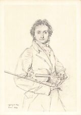 Postcard Niccolò Paganini Italian Composer Violin Virtuoso 1782-1840 picture