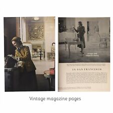 1948 I Magnin Store San Francisco Vtg PRESS CLIPPINGS interior Photos Fashion picture