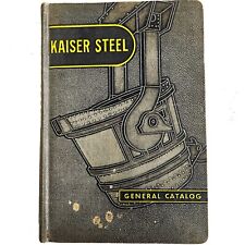 rare, VINTAGE: Kaiser  Steel General Catalog- 1953 picture