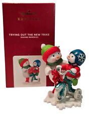 2020 Hallmark Trying Out The New Trike - 13th Making Memories Christmas Ornament picture