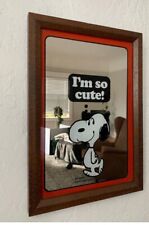Vintage Snoopy Peanuts Mirror 