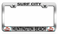 SURF CITY HUNTINGTON BEACH Beach License Plate Frame-CAN PERSONALIZE picture