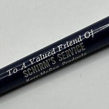 VTG Ballpoint Pen Schirm's Service Kerr-McGee Products Newhall IA picture