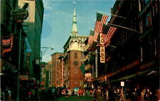 John Ward, Old South Church, Boston, Revolutionary Days, Tichnor Postcard picture