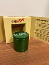 RAW  Grinder Green  | Innovative Modular 4 Piece Grinder picture