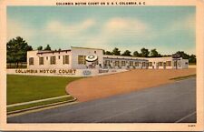 Linen Postcard Columbia Motor Court U.S. 1 in Columbia, South Carolina~139190 picture