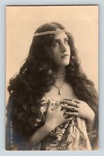 Benavente Reutlinger Paris Old Postcard Real Photo RPPC Undivided Back Actress picture