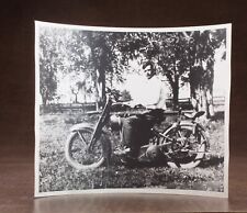 Antique 1910s - 20s  Harley Davidson Motorcycle Photo Original Photo 8x10 picture