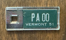 1951 VERMONT Sample DAV Tag Keychain License Plate PA00 picture