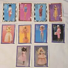 Vintage Barbie Trading Cards First Edition Lot Of 10 picture