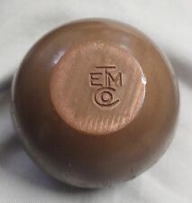 ETM Company Copper  Paperweight Ball HEAVY picture
