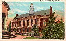Vintage Postcard 1956 US Post Office New Bern North Carolina NC picture