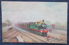 1907 Great Britain SE & CH RR Dover Boat Express Train Postcard picture