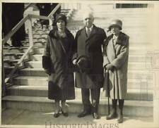 1926 Press Photo Edith and Clara Grant with Major U.S. Grant at Washington event picture