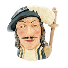 Royal Doulton Toby Jug Athos D6439 Large Three Musketeers Vintage England picture